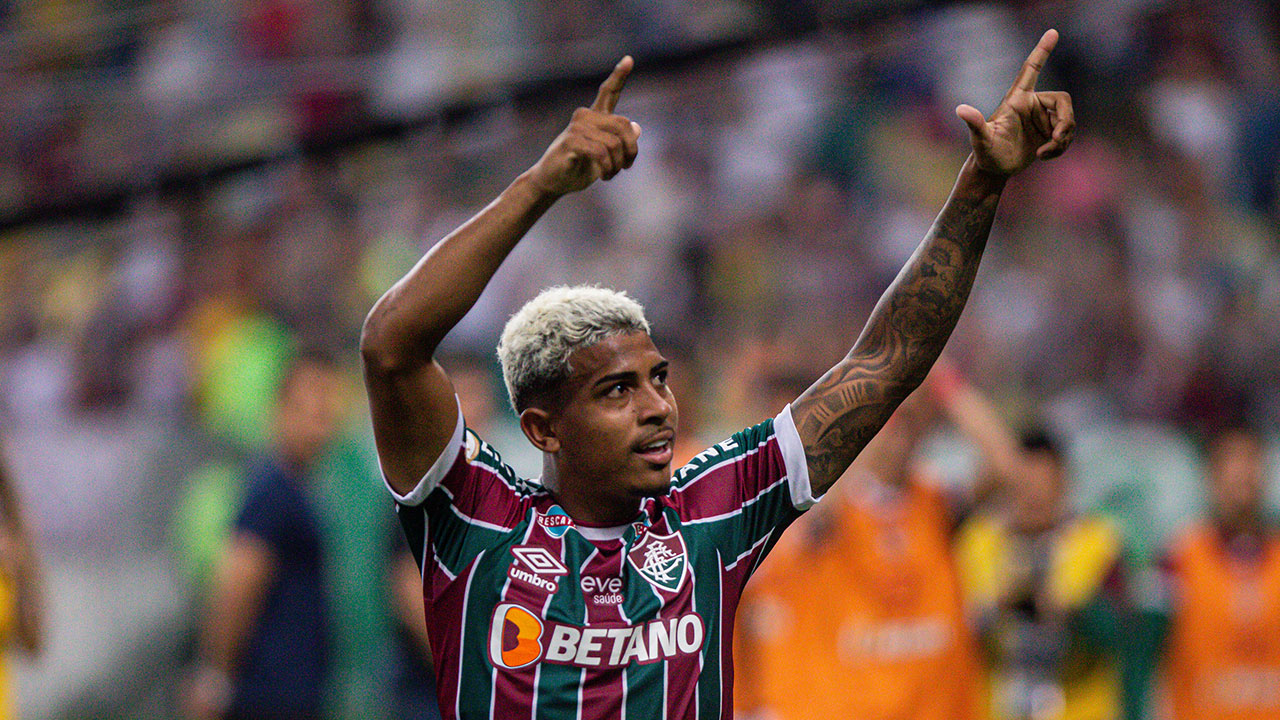 Fluminense vence Palmeiras brilhante atuação de John Kennedy no