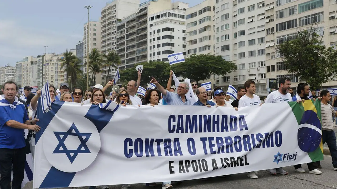 Federação Israelita-RJ (FIERJ) organiza caminhada de apoio a Israel contra  o terrorismo – ALEF News