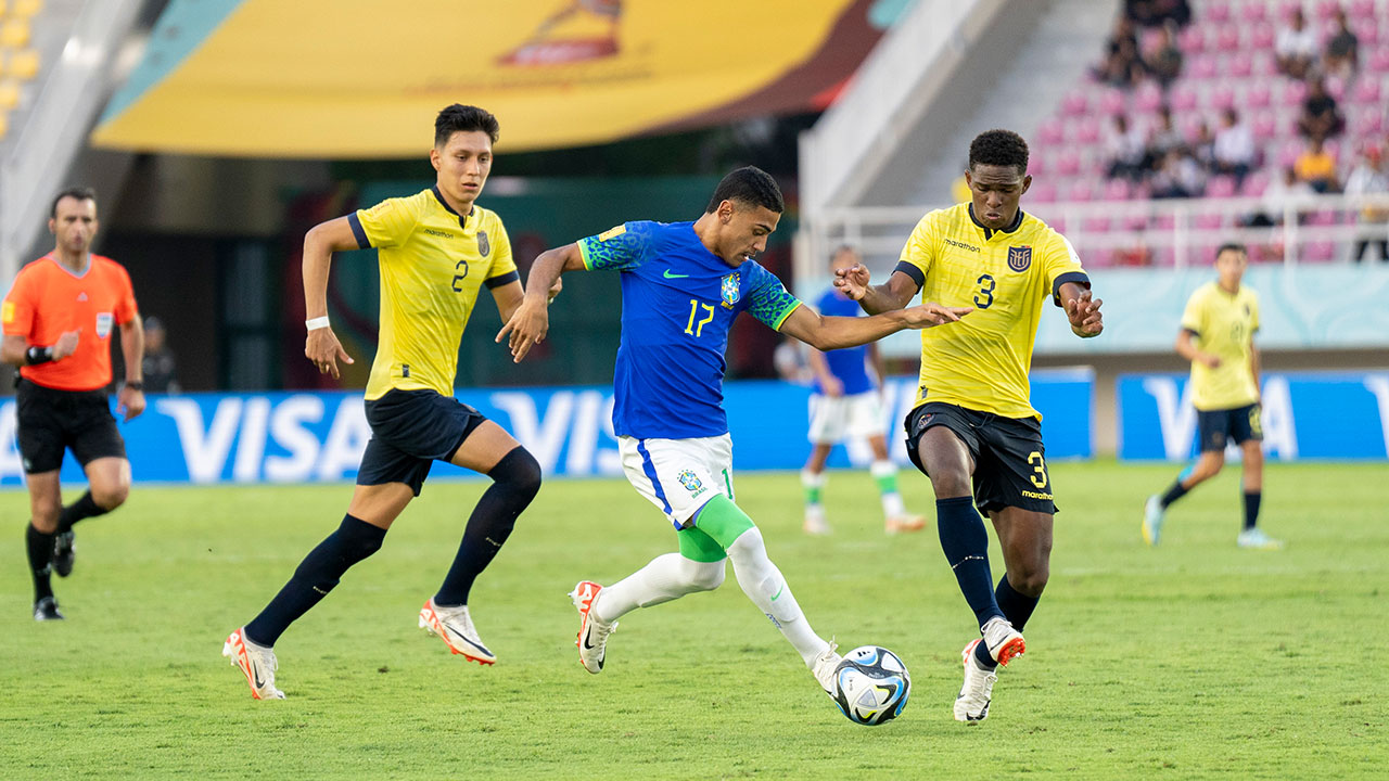 Brasil avança para as quartas de final da Copa do Mundo sub17 na