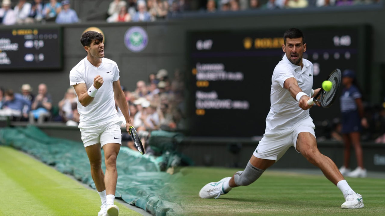 Djokovic x Alcaraz pela final de Wimbledon veja horário e onde